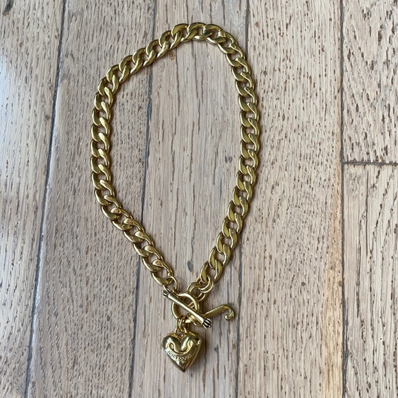 Juicy couture gold locket necklace - Picture 1 of 5